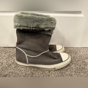 Converse Chuck Taylor All Star boots grey size 8